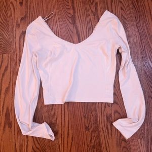Lululemon align long sleeve white
